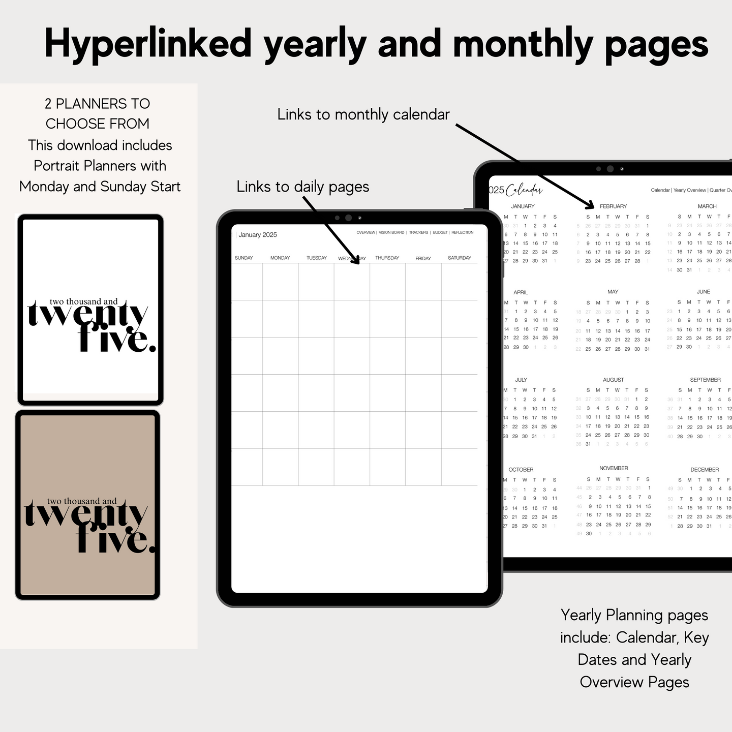 2025 All Things Planner Undated